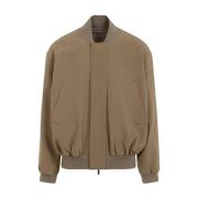 Wollen jas met Hertenmotief Fear Of God , Brown , Heren