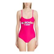 Swim Swimsuit Moschino , Pink , Dames