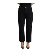 Straight Jeans John Galliano , Black , Dames