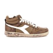 Hoge Top Magic Stained Sneakers Diadora , Brown , Heren