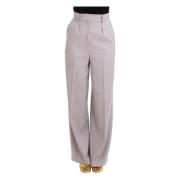 Wide Trousers Roberto Cavalli , Gray , Dames