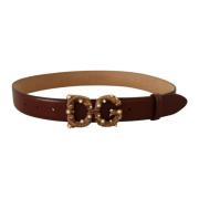 Belts Dolce & Gabbana , Brown , Dames