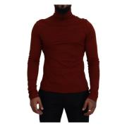 Turtlenecks Dolce & Gabbana , Red , Heren