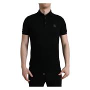 Polo Shirts Dolce & Gabbana , Black , Heren