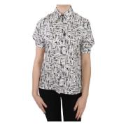 Short Sleeve Shirts Dolce & Gabbana , White , Dames