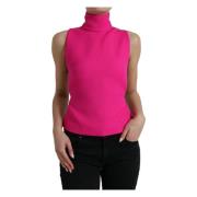 Sleeveless Tops Dolce & Gabbana , Pink , Dames