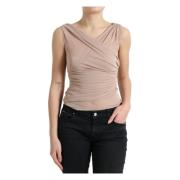 Sleeveless Tops Dolce & Gabbana , Beige , Dames