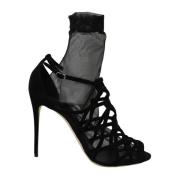 Verhoog je stijl met prachtige hoge hak sandalen Dolce & Gabbana , Bla...