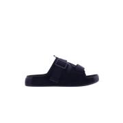 Heren Sandal Tape Stone Island , Black , Heren