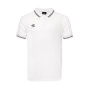 Teamwear Katoenen Polo Shirt Umbro , White , Heren