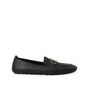 Zwarte leren kristal loafers jurkschoenen Dolce & Gabbana , Black , He...