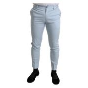 Slim-fit Trousers Dolce & Gabbana , Blue , Heren