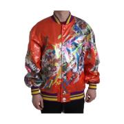 Bomber Jackets Dolce & Gabbana , Multicolor , Heren