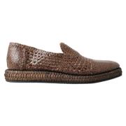 Loafers Dolce & Gabbana , Brown , Heren