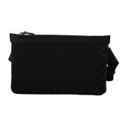 Zwarte Monogram Neopreen Heuptas Dolce & Gabbana , Black , Dames