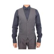 Suit Vests Dolce & Gabbana , Gray , Heren