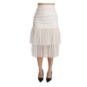 Midi Skirts Dolce & Gabbana , White , Dames