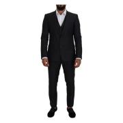 Single Breasted Suits Dolce & Gabbana , Black , Heren