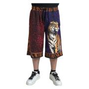 Exotische Print Multicolor Bermuda Shorts Dolce & Gabbana , Multicolor...