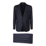 Suits Tagliatore , Blue , Heren