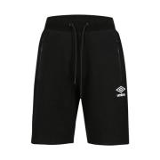 Casual Prt Cuf Bermuda Shorts Umbro , Black , Heren
