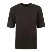 T-Shirts Moncler , Black , Dames