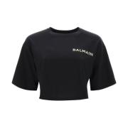Casual Sweatshirt Balmain , Black , Dames