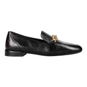 Leren Mocassins Tory Burch , Black , Dames