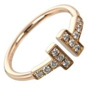 Pre-owned Rose Gold rings Tiffany & Co. Pre-owned , Pink , Dames