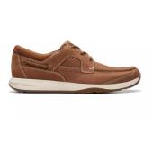 Laced Shoes Clarks , Brown , Heren