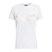 Polo Shirts Balmain , White , Dames