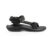 Flat Sandals Teva , Black , Heren