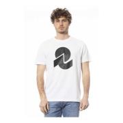 Heren Katoenen T-shirt Invicta , White , Heren