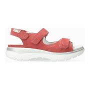 Flat Sandals Mephisto , Pink , Dames