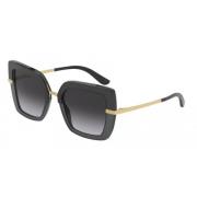 Sunglasses Half Print DG 4375 Dolce & Gabbana , Black , Dames