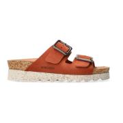 Flat Sandals Mephisto , Brown , Dames