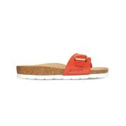 Flat Sandals Rohde , Red , Dames