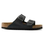 Flat Sandals Birkenstock , Black , Dames