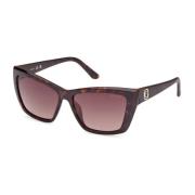 Zonnebril Gu00098 52F Guess , Brown , Dames