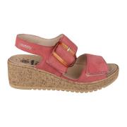 Flat Sandals Mephisto , Pink , Dames