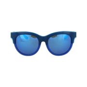 Acetate sunglasses Alexander McQueen , Blue , Dames