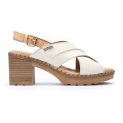 Flat Sandals Pikolinos , White , Dames