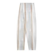 Treme, linnen gestreepte broek Cortana , Gray , Dames