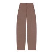 Lanna, broek van zuivere wol en kasjmier cappuccino Cortana , Beige , ...