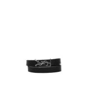 Bracelets Saint Laurent , Black , Dames