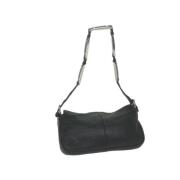 Pre-owned Leather fendi-bags Fendi Vintage , Black , Dames