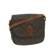 Pre-owned Canvas louis-vuitton-bags Louis Vuitton Vintage , Brown , Da...