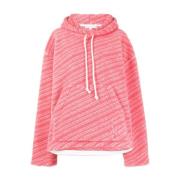 Roze Relaxed Fit Sweatshirt JW Anderson , Pink , Dames