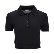 Polo Shirts Loewe , Black , Dames