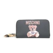 Wallets & Cardholders Moschino , Black , Dames